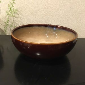 Sango Nova Brown Large Serving Bowl